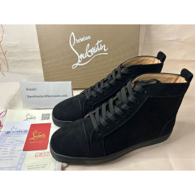 ストリールイスタッズスニーカー Veau Velours黒
