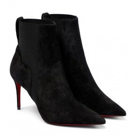 ストリーニワトリのチェルシードAnkleブーツ黒のストリー靴