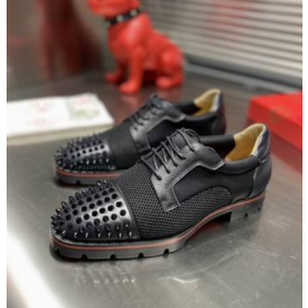ストリー CharlieっOxfords子牛革黒CL靴