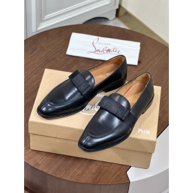 Christian Louboutin Styleeto Loafers Calf Leather Black