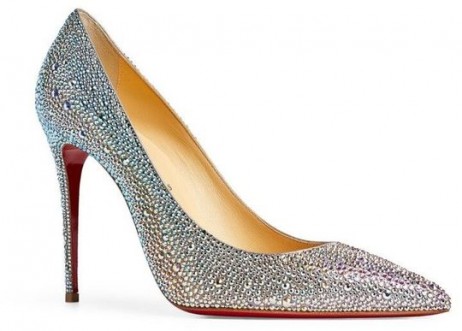 Christian Louboutin Kate Skinn Strass Degradé Pumper 120MM Christian Louboutin Sko