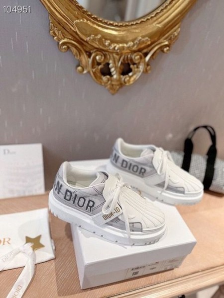 Dior-ID Sneaker Grå Teknisk Stoff