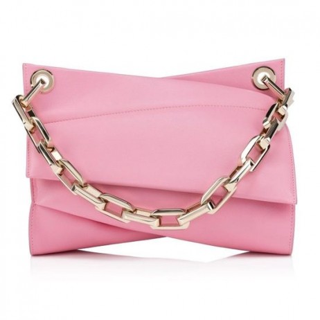Christian Louboutin Loubitwist Kjede Bag Glatt Kalveskinn Calipso