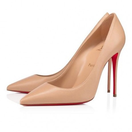 Christian Louboutin Pumper Kate 100 mm Naken 1/lin Naken 1 Nappa