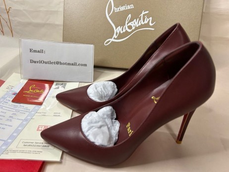 Christian Louboutin Pumper Kate 100 mm Naken 8/lin Naken 8 Nappa