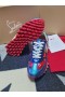 Christian Louboutin Loubishark Donna Flatskjerm Menn Joggesko-Blandet-print-Flerfarget