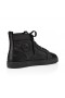 Christian Louboutin Louis Sneakers Kalv Skinn Og Jacquard Svart