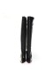 Christian Louboutin Nappa Armurabotta 100 Over Kneet Boots 