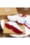 Christian Louboutin Spike Sokk Kvinner Joggesko Neopren Hvit
