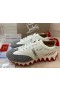 Christian Louboutin Loubishark Donna Joggesko Hvit Kalveskinn