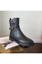 Dior Empreinte CD Spenne Ankel Boots Sort Kalveskinn