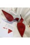 Christian Louboutin Anjalina Spike Pump 85mm Glitter i Sølv