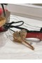 Christian Louboutin Ginko Jente 85mm Strappy Sandaler Patent Skinn Sort