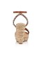 Christian Louboutin Malfadina Zeppa Sandaler 120mm Kalv Skinn Brun