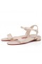 Christian Louboutin Sweet Jane Sandaler Nappa Skinn Leche CL Sko