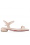 Christian Louboutin Sweet Jane Sandaler Nappa Skinn Leche CL Sko