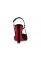 Christian Louboutin Condoroline 100 Mm Slynge Tilbake Pumper Veau Velours Svart