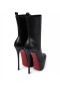 Christian Louboutin Dolly 160mm Skinn Plattform Støvler Christian Louboutin Sko Butikken
