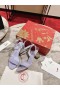 Christian Louboutin Lipsita Queen Patent Skinn Sandaler 55 Lilla CL Sko