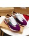 Christian Louboutin Loubishark Kvinner Joggesko Skinn-Og PVC-Flerfarget