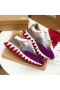 Christian Louboutin Loubishark Kvinner Joggesko Skinn-Og PVC-Flerfarget