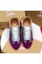 Christian Louboutin Loubishark Kvinner Joggesko Skinn-Og PVC-Flerfarget
