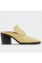 Bottega Veneta Muldyr Smør Krokodille Preget Skinn Bottega Veneta Muldyr