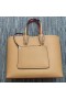 Christian Louboutin Cabata Øst-Vest Tote Bag Kalv Skinn Brun