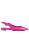 Christian Louboutin Hot Chickita Slynge Ballerinaer Leiligheter Patent Skinn Bolerose Rosa