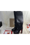 Christian Louboutin Loo Botta Alta 130 Mm Støvler Kalv Skinn Sort
