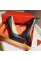 Christian Louboutin Pigalle Plato Pumper 100mm Nappa Skinn Sort CL Sko