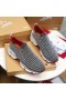 Christian Louboutin Spike Sokk Joggesko Neopren Sølv