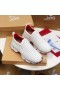Christian Louboutin Spike Sokk Joggesko Neopren Hvit Christian Louboutin Sko