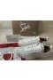 Christian Louboutin Lav-top-hvit/Hvit Kalv Sneaker