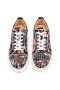 Christian Louboutin Lave Toppen Louis Junior Pigger Orlato Svart Multi Crepe Satin