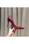 Christian Louboutin So Kate 120mm Pumps Patent Leather Black Pink