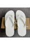 Christian Louboutin Super Loubi Flip Mules Rubber White