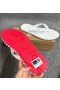 Christian Louboutin Super Loubi Flip Mules Rubber White