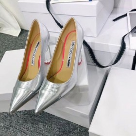 Jimmy Choo YK Jeong Crystal Hæl Pumper 85mm Sølv