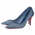 Christian Louboutin Apostropha Mesh Strass Pumper 80 mm Blå