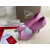 Christian Louboutin Hot Chick Alta 120 mm Pumper Patent Skinn Calipso