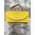 Christian Louboutin Loubi54 Clutch Nappa Skinn Gul