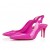 Christian Louboutin Hot Chick Slynge 70 Mm Pumper Patent Skinn Bolerose Rosa