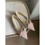 Jimmy Choo Genevi Flatskjerm Nude Semsket Skinn