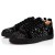chepChristian Louboutin Louis Junior Sort/sølv Fløyel