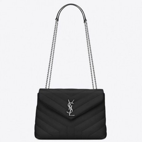 Mała Torebka Saint Laurent Loulou Noir Matelasse Torebki Skórzane Saint Laurent