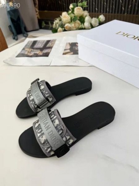 Dior (r)evolution Slide Genialny Techniczna tkanina w kolorze Szarym z skośnym nadrukiem Dior