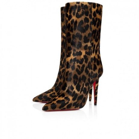Christian Louboutin Astrilarge Booty 100 Mm Niskie buty meska Kucyk Kitty Buty Christian Louboutin