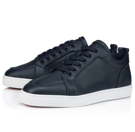 Buty Christian Louboutin Rantulow Alpin Z Cielęcej skóry w kolorze granatowym