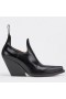 Botki Bottega Veneta BV Lean Z Czarnej skóry Cielęcej Bottega Veneta Shoes